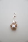 TEDDY MOON KAHVE PAPATYA  EMZİK ASKISI 