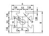 20 X 20 Eloksalli Si̇gma Alümi̇nyum Profi̇l Ağir Seri̇