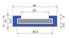40 Mm Pvc C Profi̇l