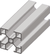 40X40 Eloksalli Si̇gma Alümi̇nyum Profi̇l Ekonomi̇k Seri̇ 2