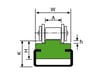 Alpolen® 1000 T Model Çeli̇k Profi̇lli̇ Zi̇nci̇r Kizaklari