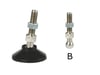 Model:501 - 505 Plasti̇k Pabuç Tabani ((Ø80)-6 Köşeli̇ Metal Çi̇nko Kaplama)
