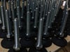 Model:501 - 505 Plasti̇k Pabuç Tabani ((Ø80)-6 Köşeli̇ Metal Çi̇nko Kaplama)