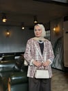 YILAN DESENLİ BLAZER CEKET