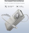 BASEUS FREE2PULL 30W 10.000MAH POWERBANK - GREY