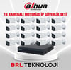 Dahua 16 Kameralı 2 MP Motorize Ip Güvenlik Kamera Seti