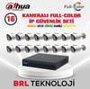 Dahua 16 Kameralı Full Color İp Güvenlik Kamera Seti