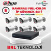 Dahua 6 Kameralı Full Color İp Güvenlik Kamera Seti
