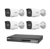 Hikvision 4 Kameralı 2 Mp ColorVu İp Güvenlik Kamera Seti DS-2CD1027G2H-LIUF (Dahili Mikrofonlu)