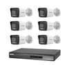 Hikvision 6 Kameralı 2 Mp Hybrid Light İp Güvenlik Kamera Seti DS-2CD1023G2-LIUF (Dahili Mikrofonlu)