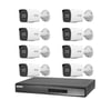 Hikvision 8 Kameralı 2 Mp ColorVu İp Güvenlik Kamera Seti DS-2CD1027G2H-LIUF (Dahili Mikrofonlu)