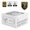 MSI MAG 1000GL PCIE5 WHITE 1000W 80+ GOLD POWER