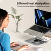 UNITEK 360D METAL 15.6” NOTEBOOK STAND 5in1 VE DOCKING STATION  (D1109B)