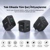 UNITEK REXO 140W 4 PORTLU AKILLI EKRANLI GAN SARJ CİHAZI  (P1132ABK01-EU)