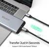 UNITEK USB-C 3.2 KABLO 2MT 5GBPS 4K (C14091ABK)