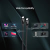 UNITEK USB4 THUNDERBOLT KABLO 0.8MT(C14100BK-0.8M)