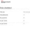 Alfa Romeo 159 05-11 Opel Astra H Vectra C Zafira B 05-10 1.9 Dth Yağ Filtresi Elemanı Ufi - 2504900