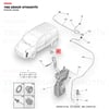 Alfa Romeo Guiletta 10-20 Citroen Nemo 07- Fiat 500 Bravo 07-14 Doblo 10- Fiorino Linea 07- Peugeot Bipper 07- Ön Cam Su Fiskiye Depo Kapağı Yns - 71740943