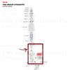 AMORTİSÖR ÖN SAĞ İ20 08-12 ORJİNAL