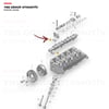 Audi A2 A3 A4 A6 02-09 Seat Ibiza Leon Toledo 00-09 Skoda Fabia 02-09 Vw Bora Caddy Golf Passat Polo Sharan Touareg Transporter T5 02-09 1.2 - 1.4 - 1.9 - 2.0 Tdi Eksantrik Mil Yatağı Takım (10 Adet) Borsehung - B18735