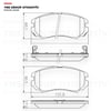 Chery Tiggo 7 Pro 8 Pro 21- Omoda 5 21- Ön Fren Balatası (Kulaksız) Yns - T1e3501080