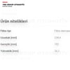 Citroen Berlingo C-Elysee C3 C4 C4x C5 Jumpy 18- Ds3 Ds4 Ds7 18- Peugeot P208 P2008 P301 P308 P3008 P508 P5008 Expert Partner Rifter 18- 1.5 Hdi Hava Filtresi Psa - 9813908880