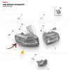 Citroen C5 Aircross 22- Arka Stop Lambası Dış Sağ Psa - 9845247280
