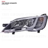 Citroen Jumper 15-23 Fiat Ducato 10- Peugeot Boxer 15-23 Far Sol (Krom - Led'siz) Depo - 5521145lmldem1 / 1394426080