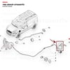 Citroen Nemo 07- Fiat Doblo 07- Fiorino Linea 07- Peugeot Bipper 07- Motor Kaput Açma Kolu (Mandalı) Yns - 735516979