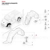 Citroen Nemo 07- Fiat Fiorino 07- Peugeot Bipper 07- Ön Çamurluk Davlumbazı Sol Yns - 735462492