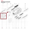 Dacia Dokker Duster Sandero 10- Ym Ön Panjur Arması (Amblemi) (Mavi) Yns - 628900520r