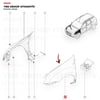 Dacia Duster 10-18 Ön Çamurluk Sol Orjinal Mais - 631012718r