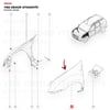 Dacia Duster 10-18 Ön Çamurluk Sol Orjinal Mais - 631012718r