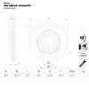 Dacia Duster 12- Renault Megane IV 15- 1.5 Dci - 1.6 16v H4m Ön Fren Diski (Adet) Bosch - 0986479f65 / 402066300r