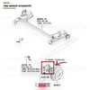 Daihatsu Sirion 04-13 Materia 05- 1,3 cc Arka Porya Komple Rulmanlı Orjinal - 0342410b1010