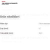 Fiat 500 Doblo Ducato Idea Palio Punto Sedici Siena 04- Opel Agila Antara Astra H Combo Corsa C Meriva  A Vectra c Zafira B Peugeot Peugeot Boxer 06- 1.3 - 2.2 Mjt Dizel Yakıt (Mazot) Filtresi Elemanı Bosch - 1457070001