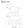 Fiat Doblo 10-23 Fiorino 11- Punto 05- Opel combo D 12- 1.3 Mjt Ön Fren Diski (Tek Fişli) Kale - 2371019205 / 71770094