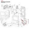 Fiat Doblo II 05-12 Arka Bagaj Kapı İçten Açma Kolu Sol (Çift Kapı) Opar Orjinal - 735379973