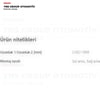 Fiat Doblo Maxi Uzun Sase 10-23 Opel Combo D 12- Arka El Fren Teli (Sağ = Sol) Cavo - 1102766 / 52093070