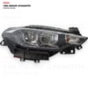 Fiat Egea 15- Far Sağ (Motorlu + Krom Çıtalı + Led Drl + Park + Siyah Çerçeveli) Orjinal Opar - 52145154