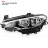 Fiat Egea 15- Far Sol Motorlu (Krom Çerçeveli - Motorlu) Bsg - 25800014 / 51984488
