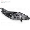 Ford Fiesta VI 08-13 Ön Far Lambası Sol (Elektrikli - Siyah) Depo - 4311187lmldem2 / 8a6113w030aj