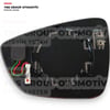 Ford Focus IV 18- Dış Dikiz Aynası Camı Sağ (Kör Noktalı - Elektrikli) Yns - Jx7b17k740ka
