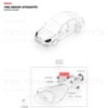 Hyundai Accent 00-05 Era H-1 Santafe 06- Ön Far Ayar Motoru Orjinal Hmc - 921301e000