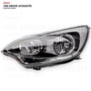 Kia Rio Hb 12-15 Ön Far Sol (Ledsiz - Siyah) Depo - 2231144lldem2 / 921011w280