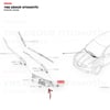 Nissan Qashqai J10 07-14 Ön Cam Silecek (Silgi) Motoru Yns - 28800jd900