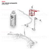 Opel Vectra B 95-02 Ön Viraj demir Orta Lastiği (17 mm) Topran - 205467001 / 350086