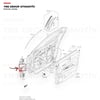 Suzuki Vitara 16- Ön Kapı Gergisi (Sağ = Sol) Orjinal - 8181054p00000