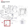 Toyota Avensis 03-08 2.0 Vvt-i (1az-fse) Corolla 01-08 1.6 Vvt-i (3zz-fe) Otomatik Şanzıman Yağ Filtresi Blueprint - Adbp210056