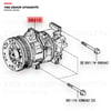 Toyota Yaris 99-05 1.3 - 1.5 Klima Kompresörü Bosch - 1986ad1068 / 883100d140